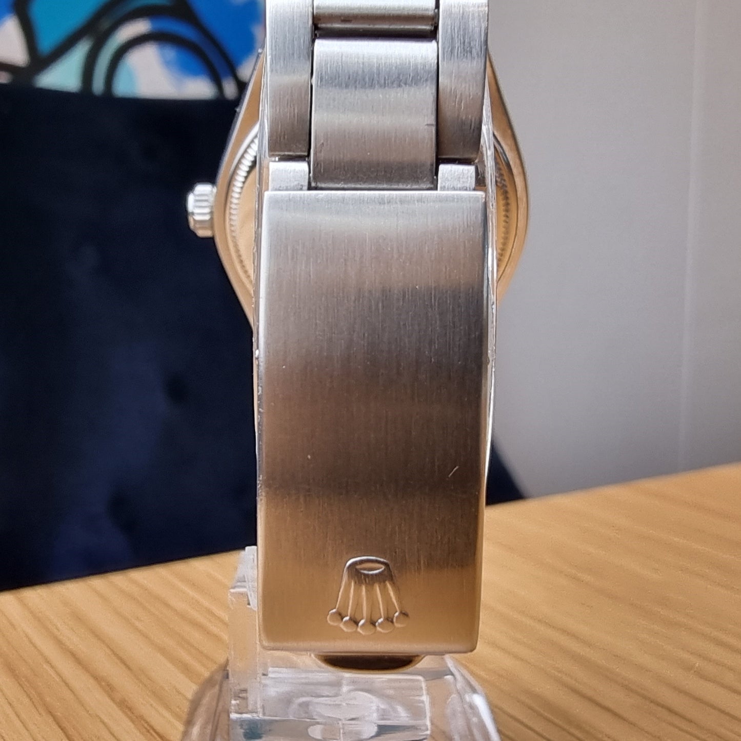 Rolex Air-King. Gold/champagne sunburst dial. Great condition.