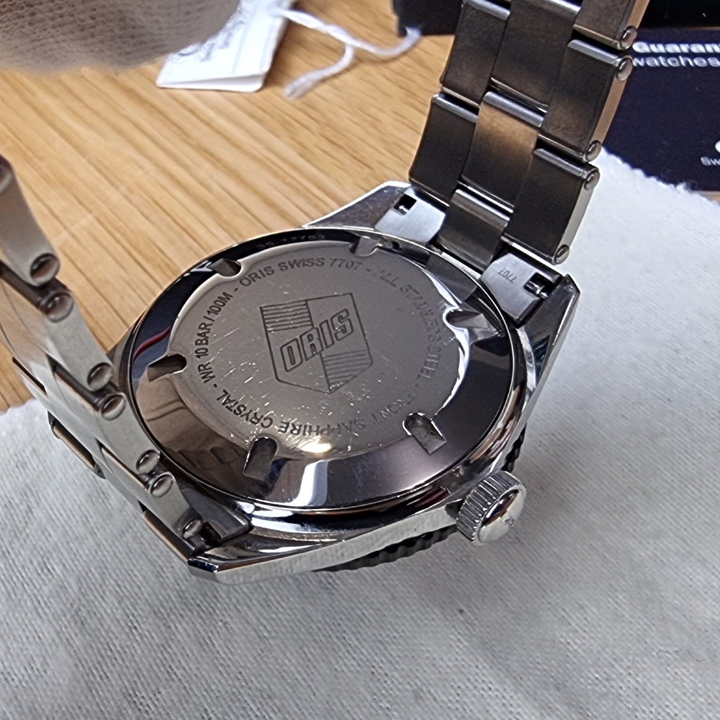 Oris Divers Sixty-Five. Full Set