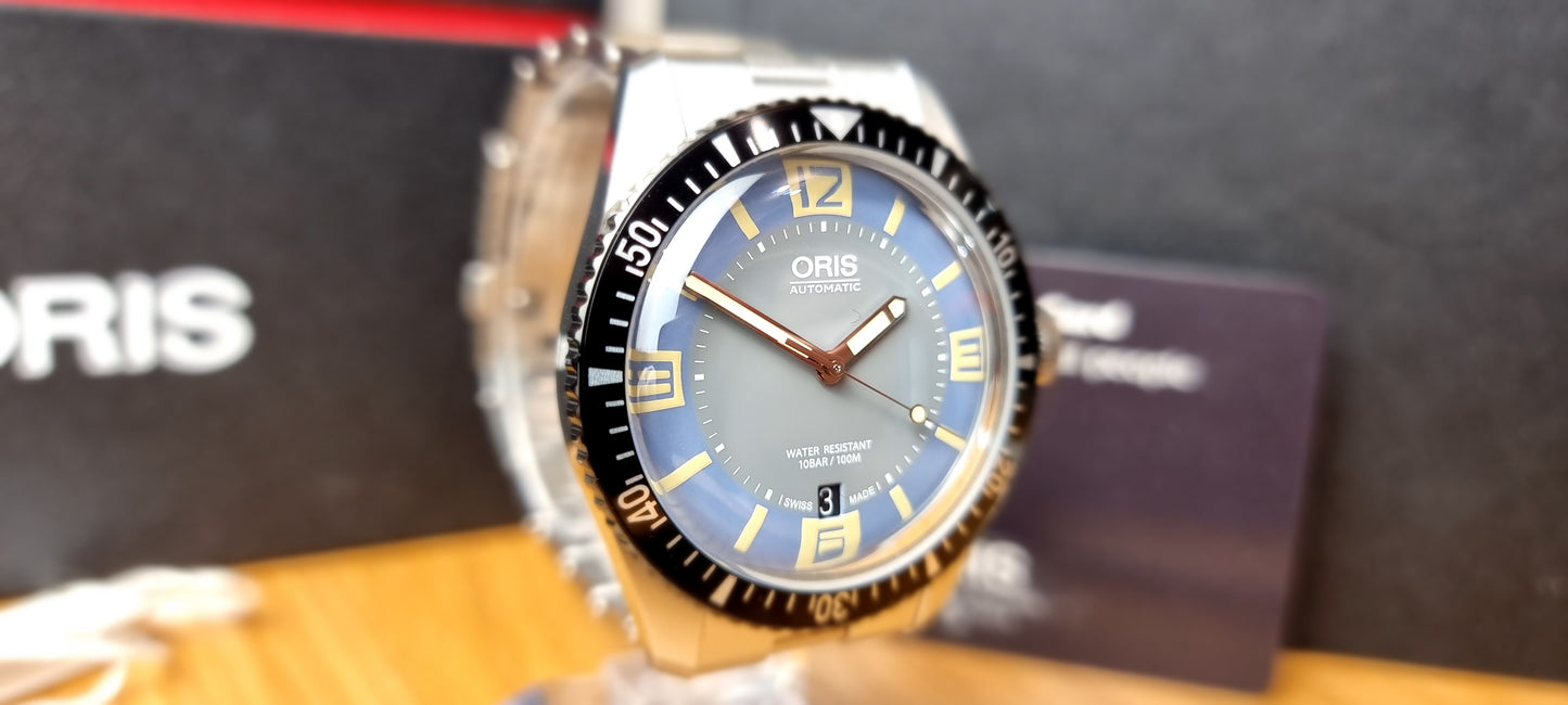 Oris Divers Sixty-Five. Full Set