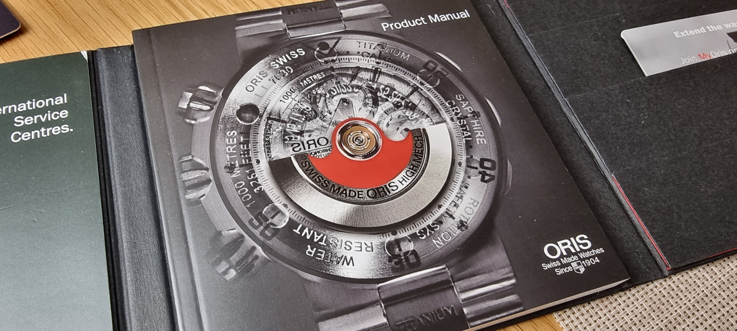 Oris Divers Sixty-Five. Full Set