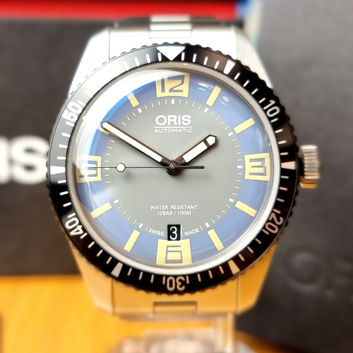 Oris Divers Sixty-Five. Full Set