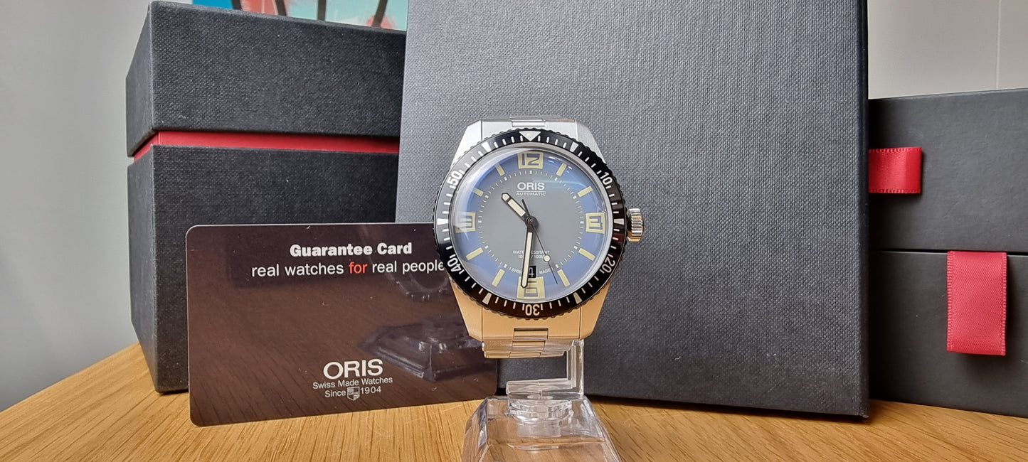 Oris Divers Sixty-Five. Full Set
