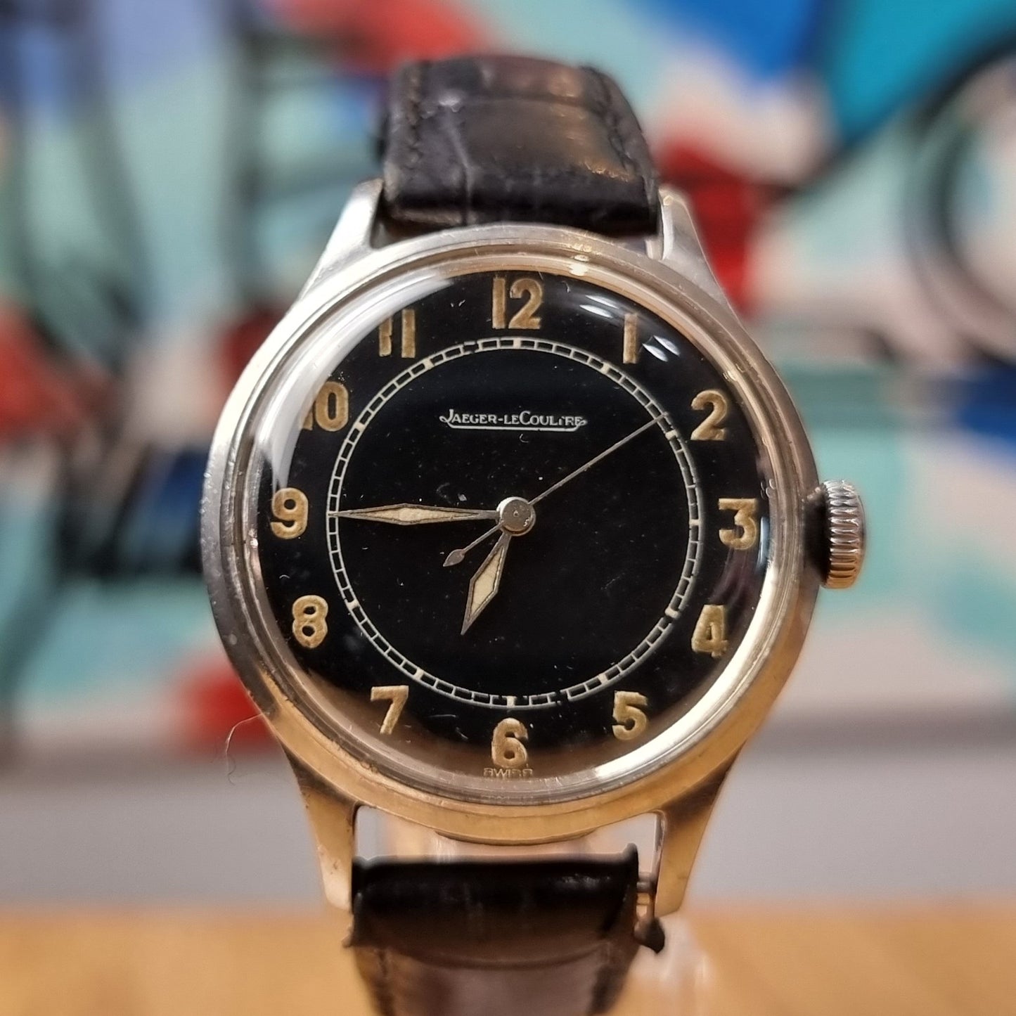 Jaeger-LeCoultre Rare Military Watch c1940s