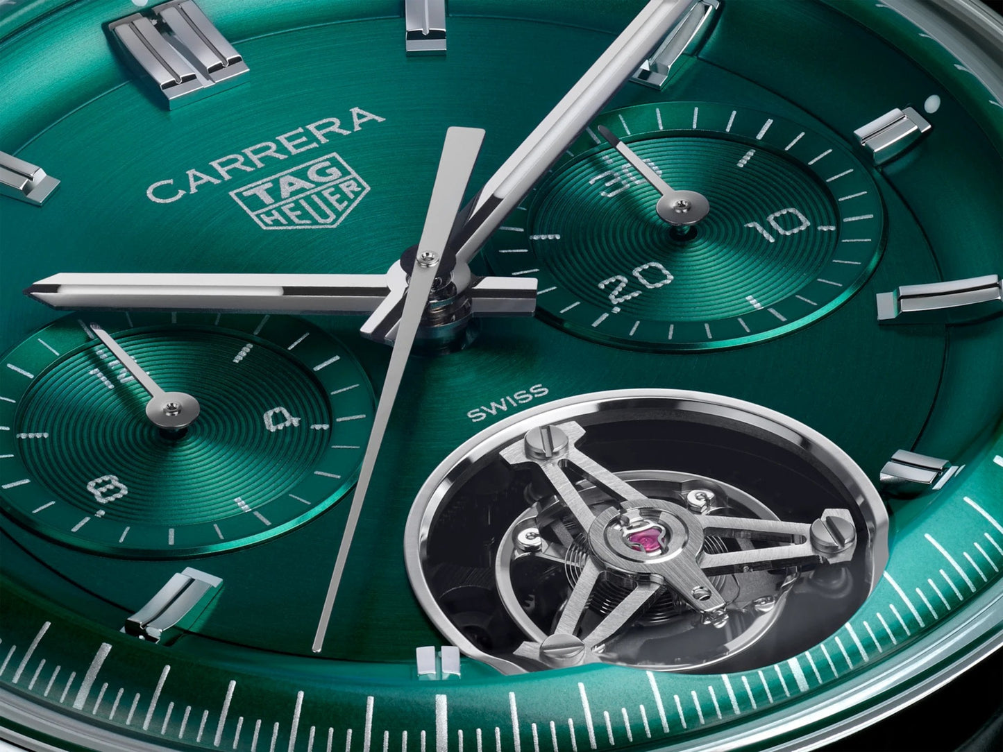 Tag Heuer Watch Carrera Chronograph Tourbillon Cbs5011 Fc6566