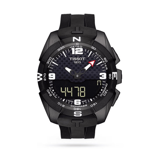 Tissot Mens Watch T Touch Expert Solar 42mm Black T0914204705701