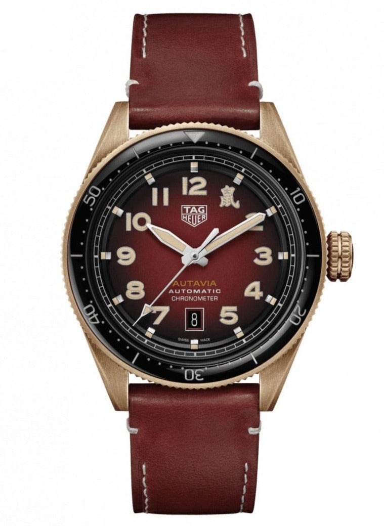 Tag Heuer Autavia Watch For Men Wbe5193 Fc8300