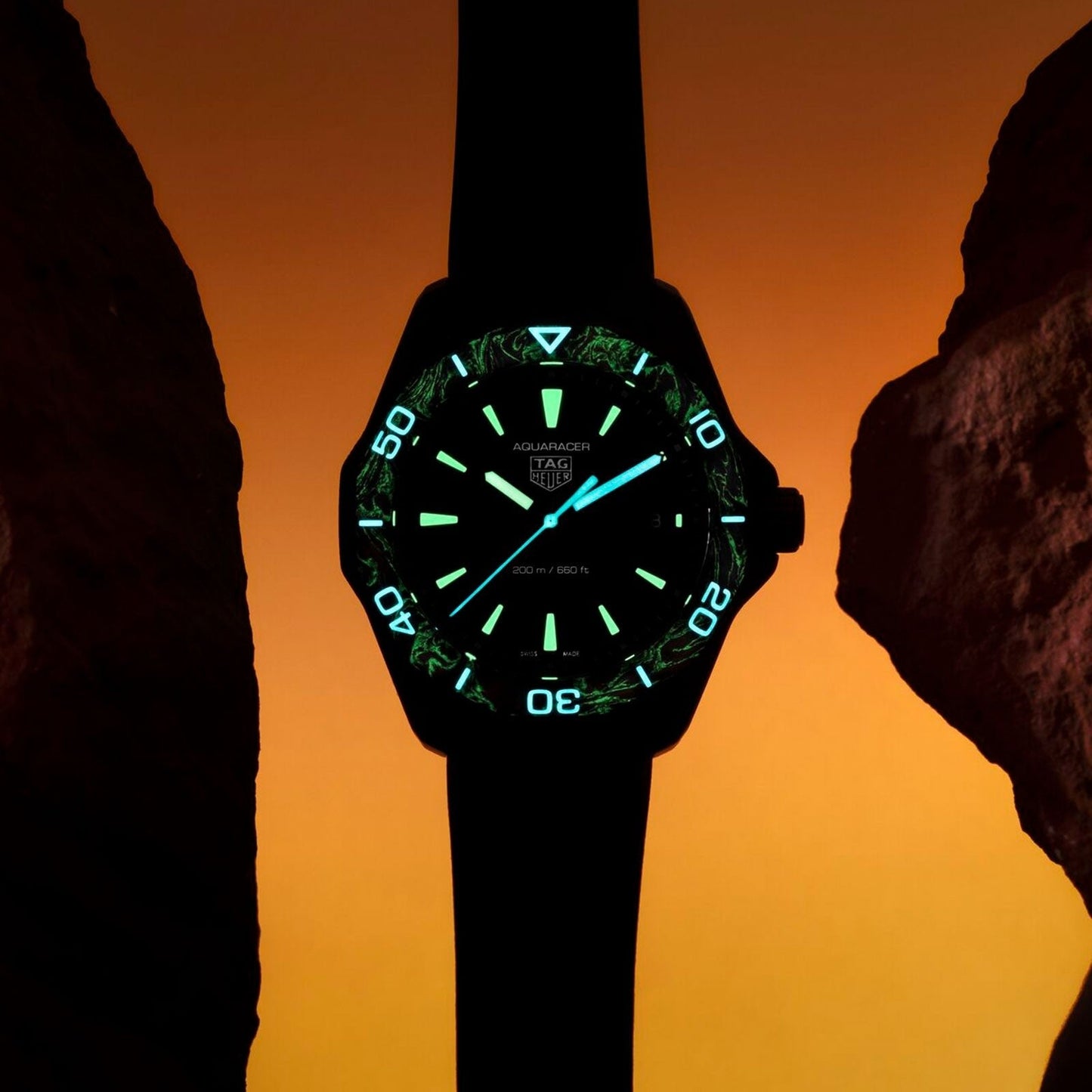 Tag Heuer Watch Aquaracer Professional 200 Solargraph Wbp1112 Ft6199