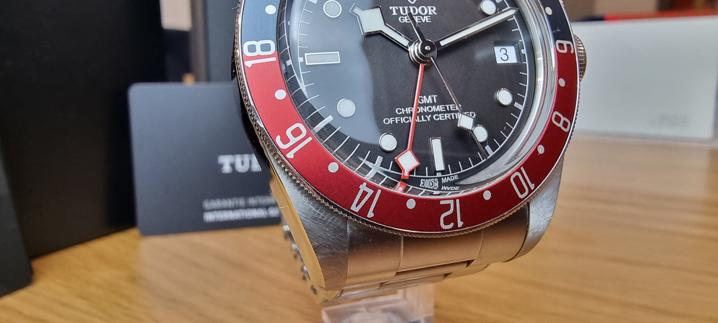 Tudor Black Bay GMT “Pepsi”. Box and Papers