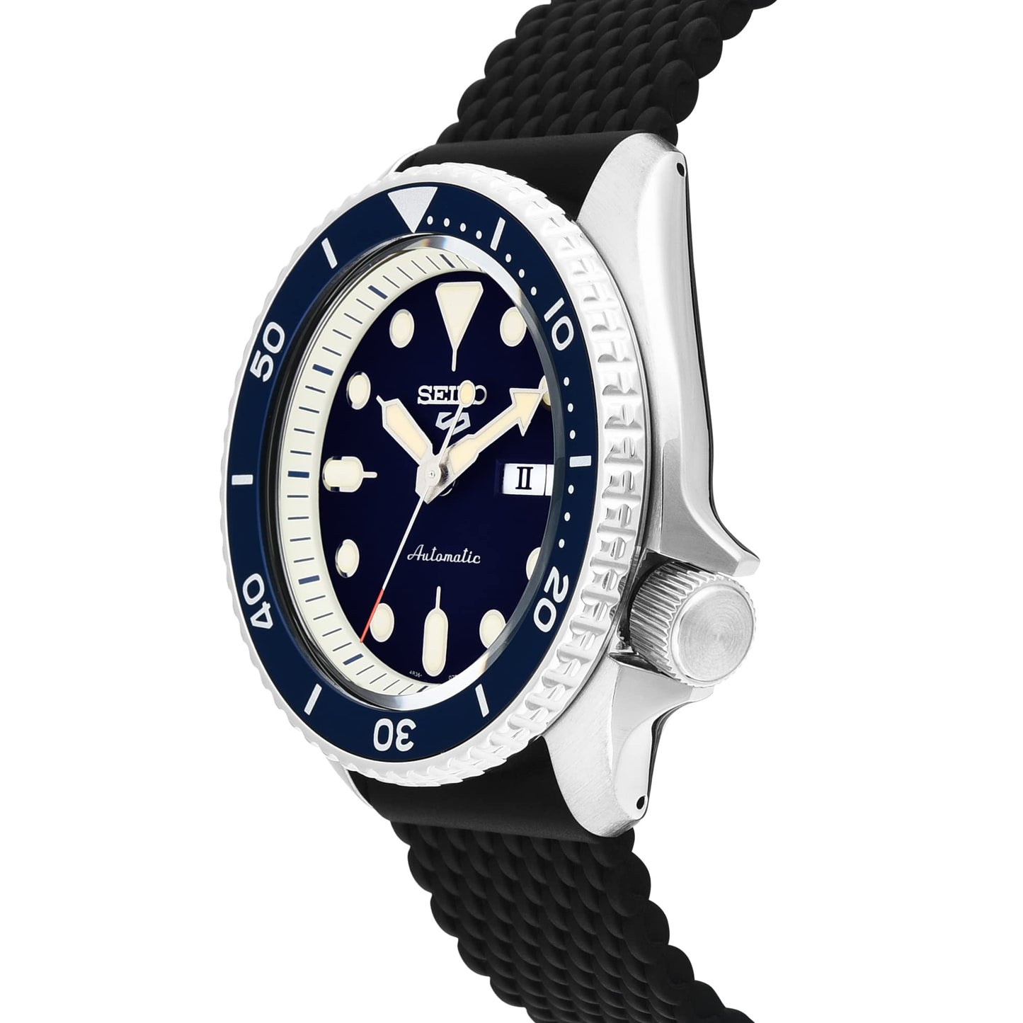 Seiko 5 Sports Auto Mens Blue Watch Srpd71k2