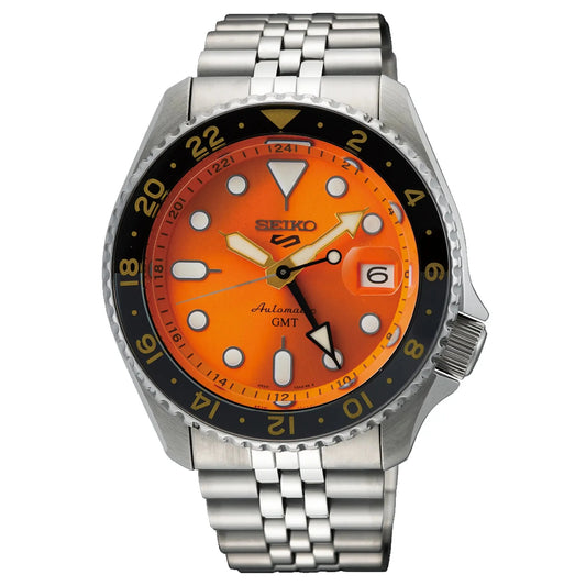 Seiko Ssk005k1 Seiko 5 Sports Gmt Automatic