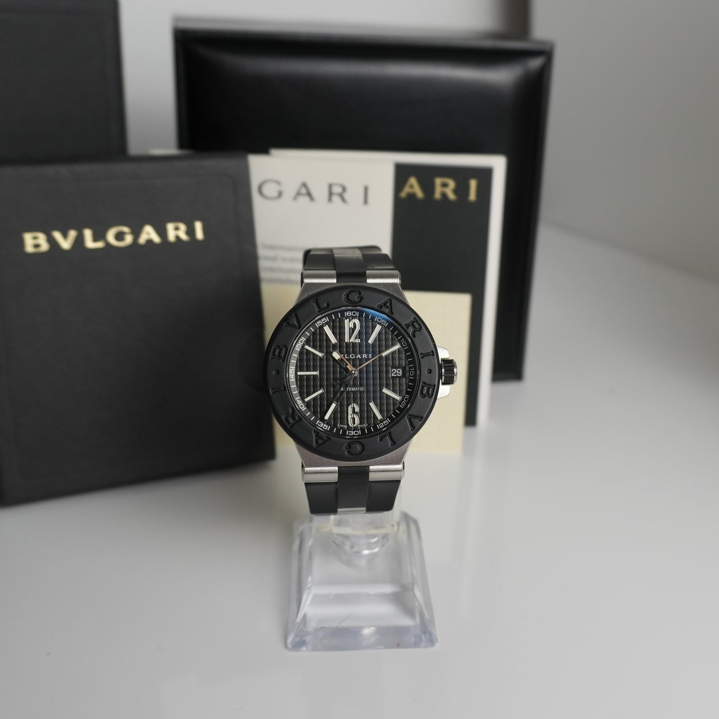 Bvlgari Diagono 40mm DG40SV . Full Set. Great condition.
