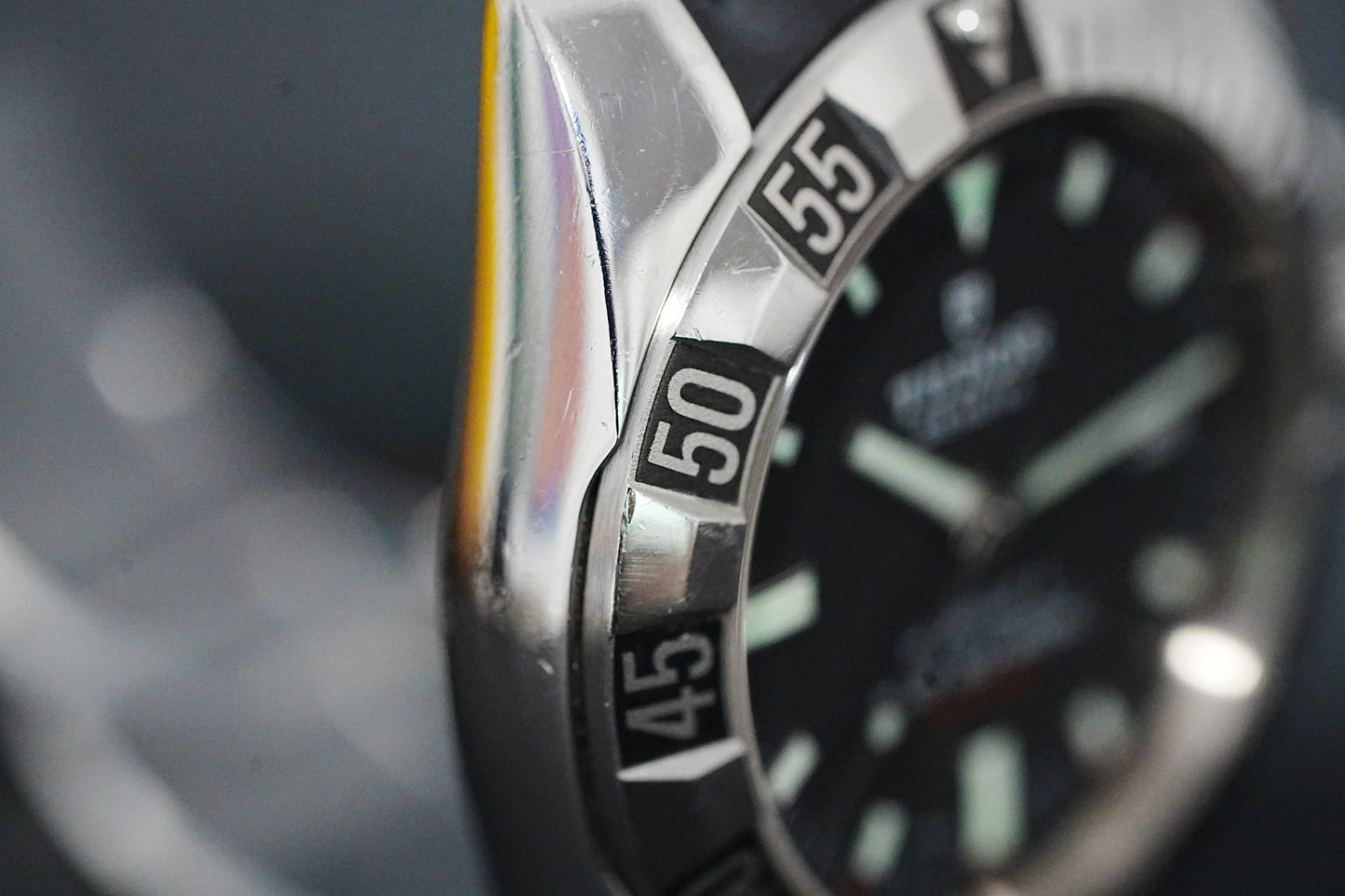 2008 Tudor Hydronaut II 41MM Black Dial Rubber Strap (20030)