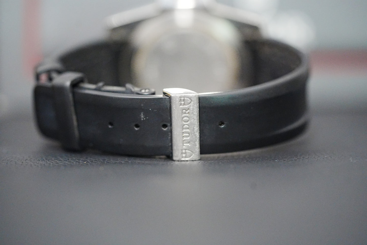 2008 Tudor Hydronaut II 41MM Black Dial Rubber Strap (20030)