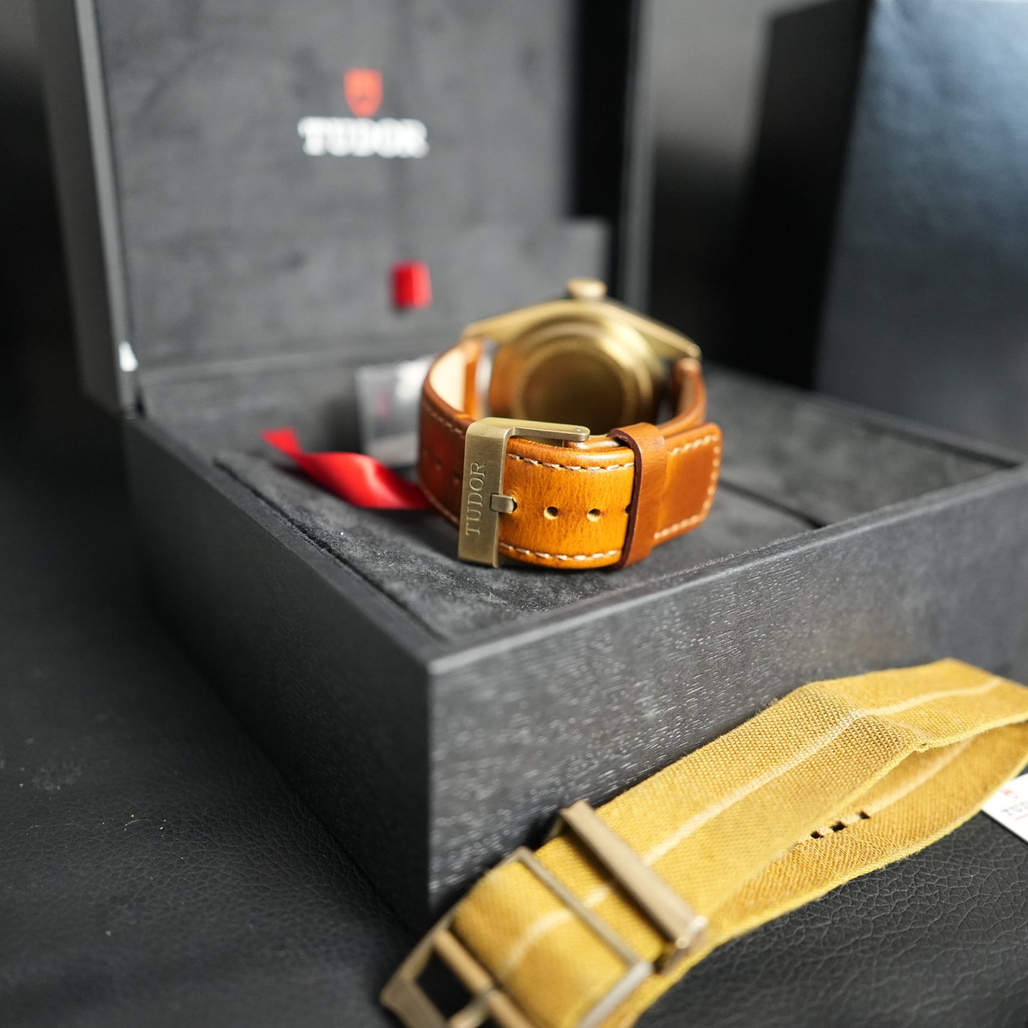 Tudor Black Bay Bronze 43MM Brown Dial Leather Strap (79250BM)