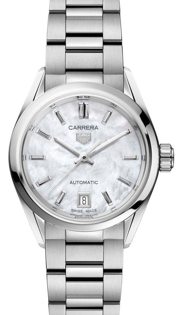 Tag Heuer Watch Carrera Calibre 9 Automatic Ladies Wbn2410 Ba0621