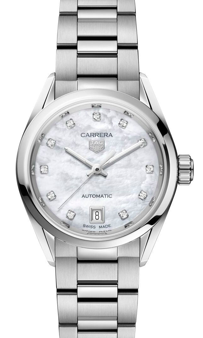 Tag Heuer Watch Carrera Calibre 9 Automatic Ladies Wbn2412 Ba0621