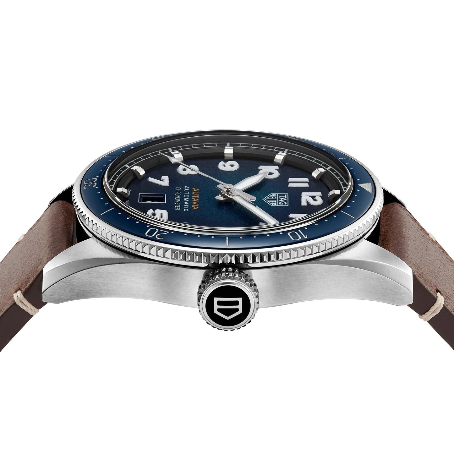Tag Heuer Autavia Automatic Chronometer Mens Watch 2