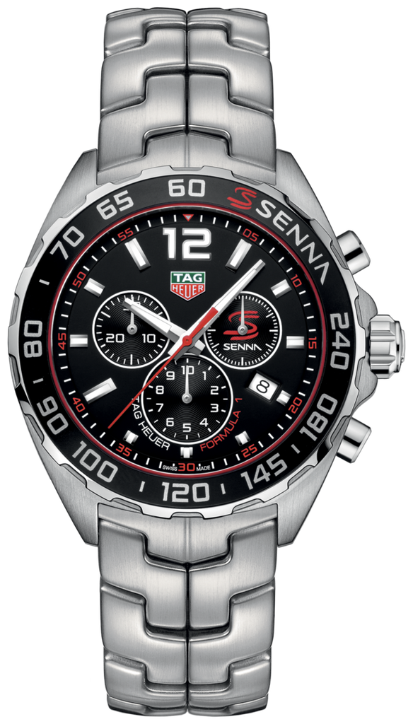 Tag Heuer Senna Quartz Stainless Steel Watch For Men Caz1015 Ba0883