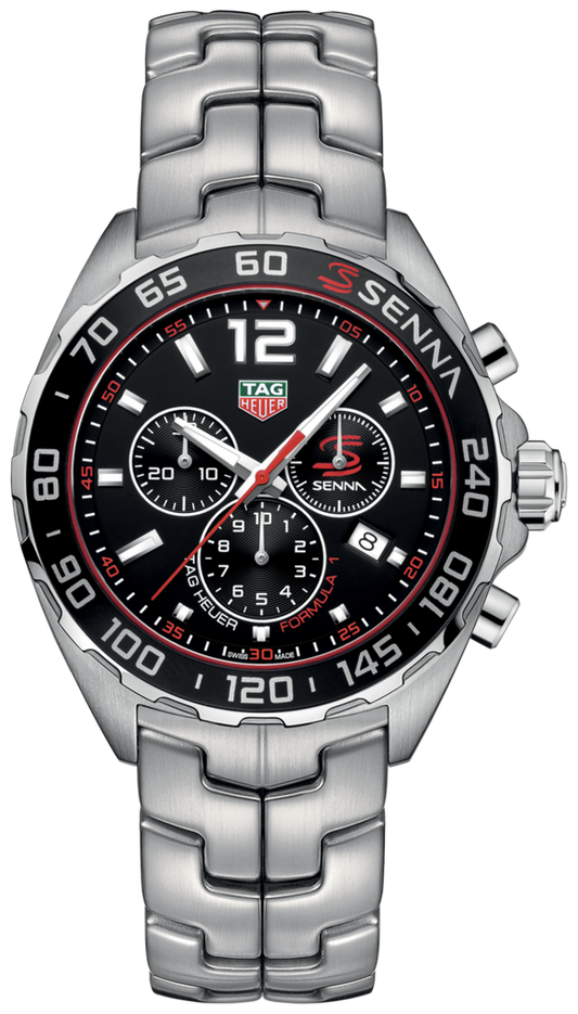 Tag Heuer Senna Quartz Stainless Steel Watch For Men Caz1015 Ba0883