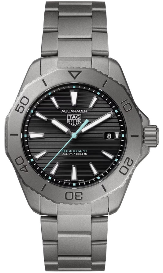 Tag Heuer Watch Aquaracer Professional 200 Solargraph Wbp1180 Bf0000