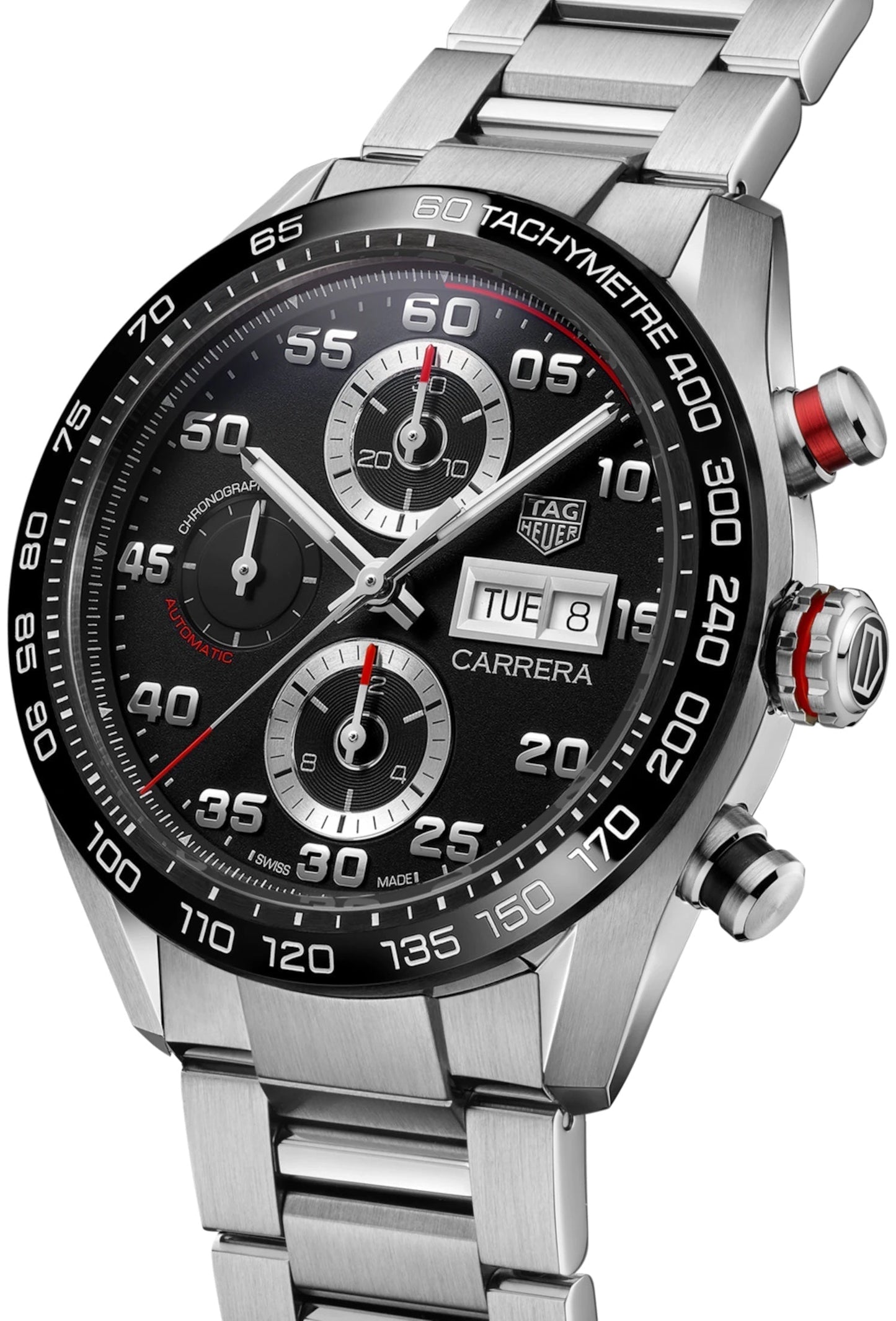 Tag Heuer Watch Carrera Automatic Chronograph Cbn2a1aa Ba0643