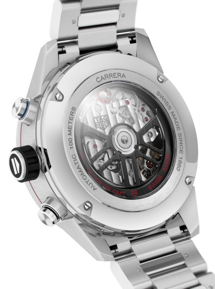 Tag Heuer Watch Carrera Chronograph Gmt Cbg2a1z Ba0658