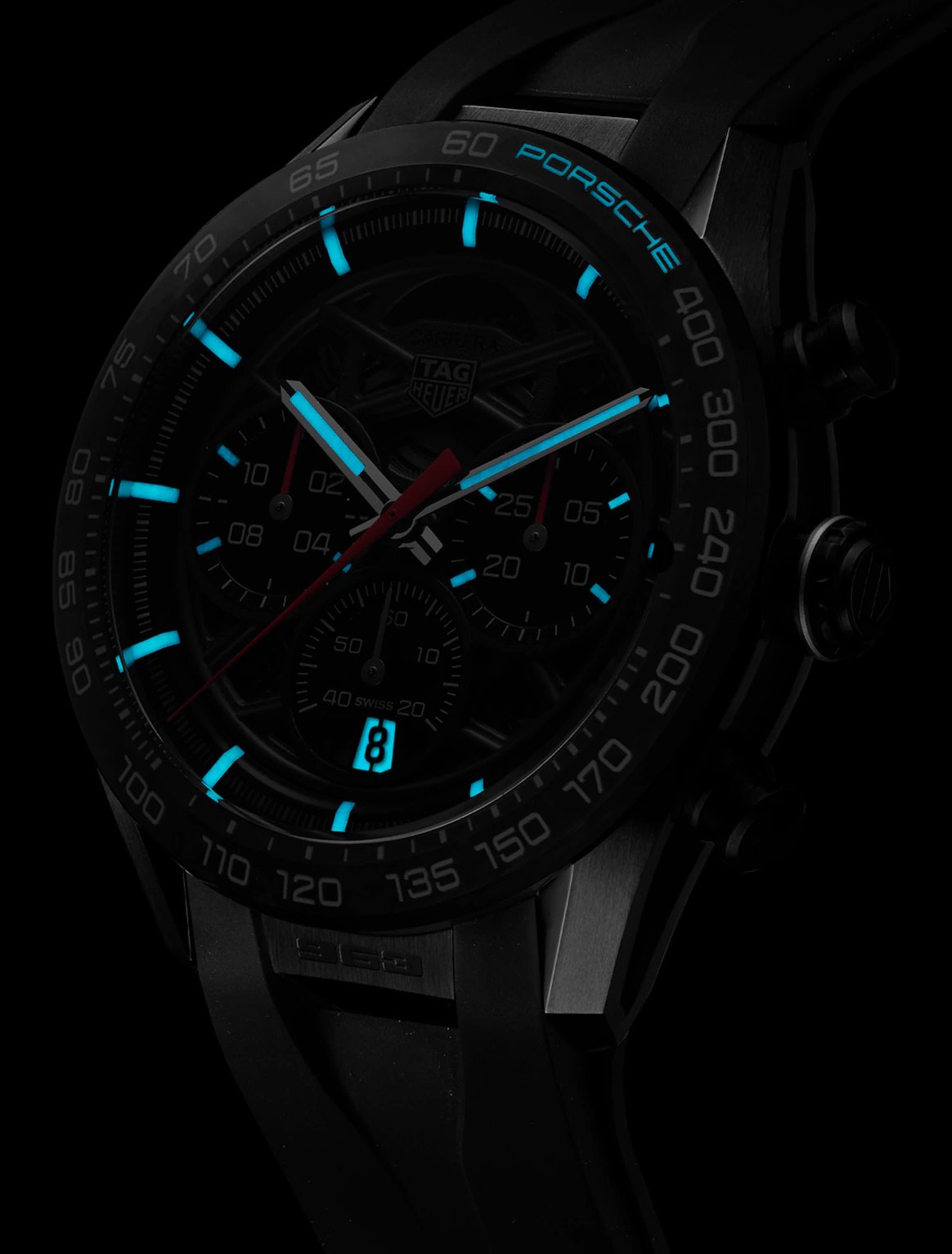 Tag Heuer Watch Carrera Chronograph X Porsche 963 Cbu2010 Ft6267