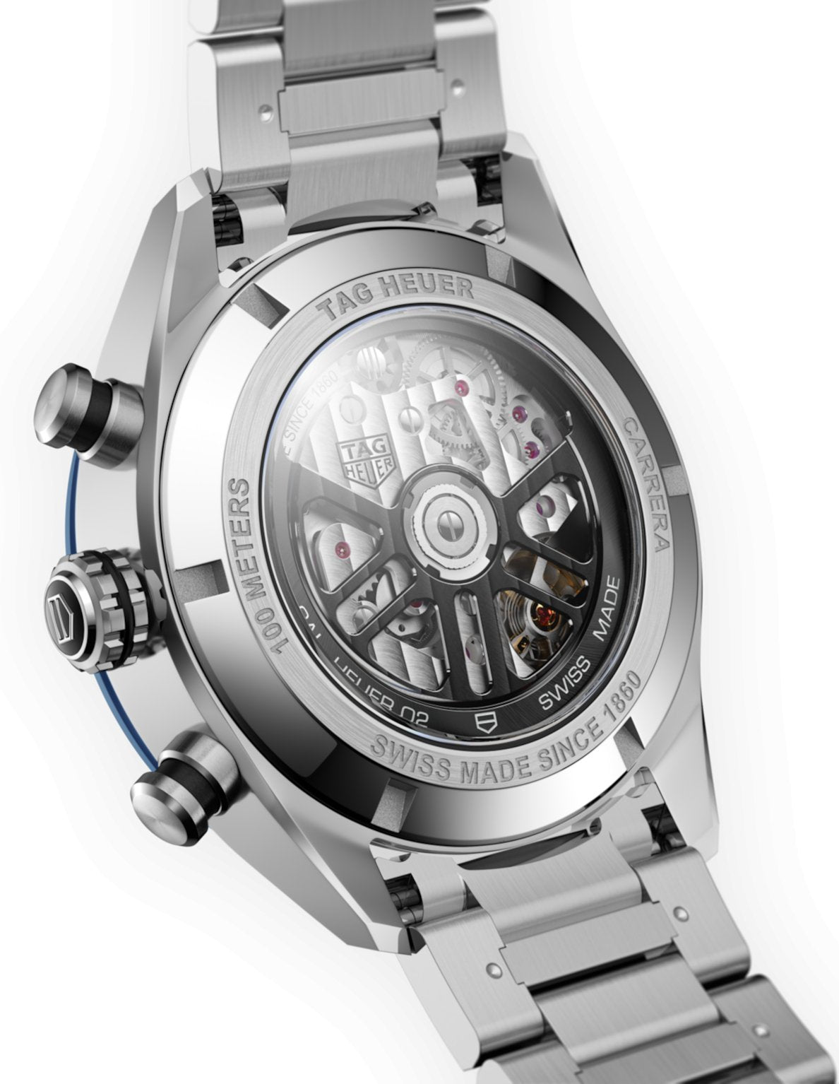 Tag Heuer Watch Carrera Heuer 02 Chronograph Cbn2a1a Ba0643