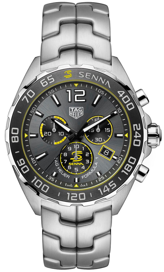 Tag Heuer Watch Formula 1 Ayrton Senna Quartz Special Edition Caz101af Ba0637