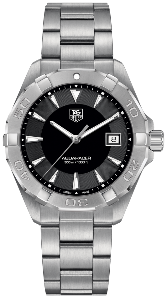 Tag Heuer Aquaracer 41mm Quartz Watch For Men Way1110 Ba0928