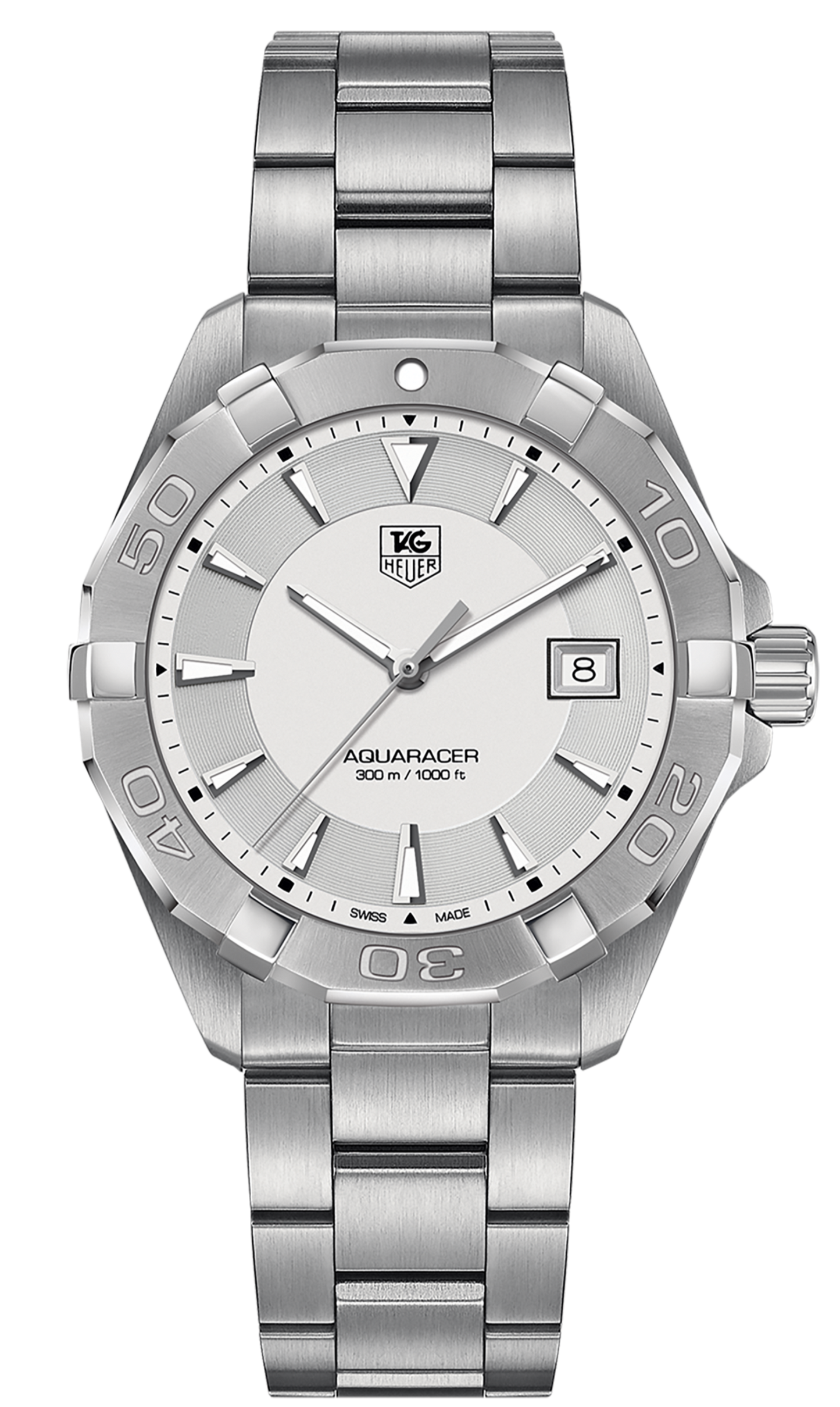 Tag Heuer Aquaracer 41mm Quartz Watch For Men Way1111 Ba0928