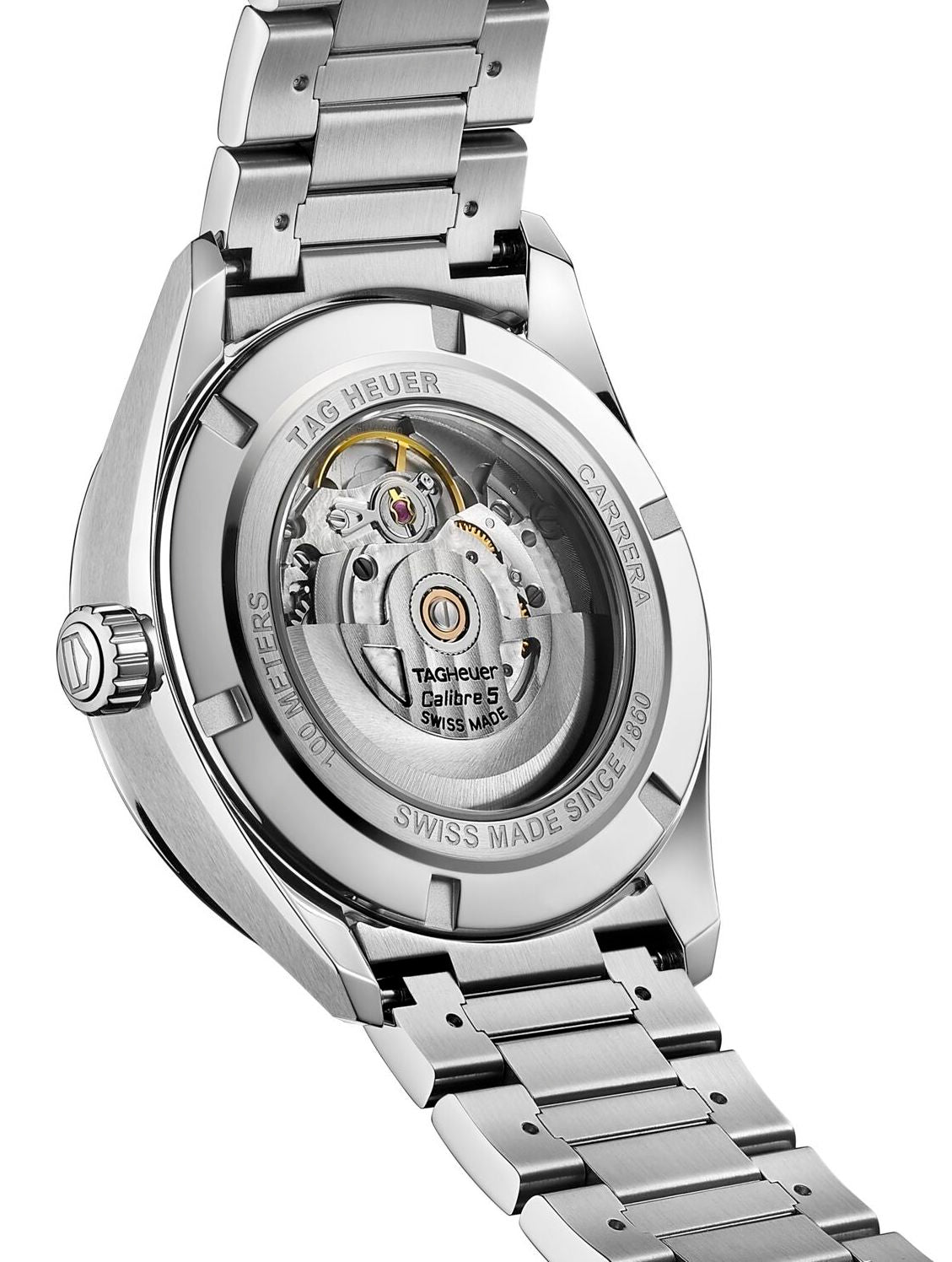 Tag Heuer Watch Carrera Calibre 5 Automatic Mens Wbn2010 Ba0640