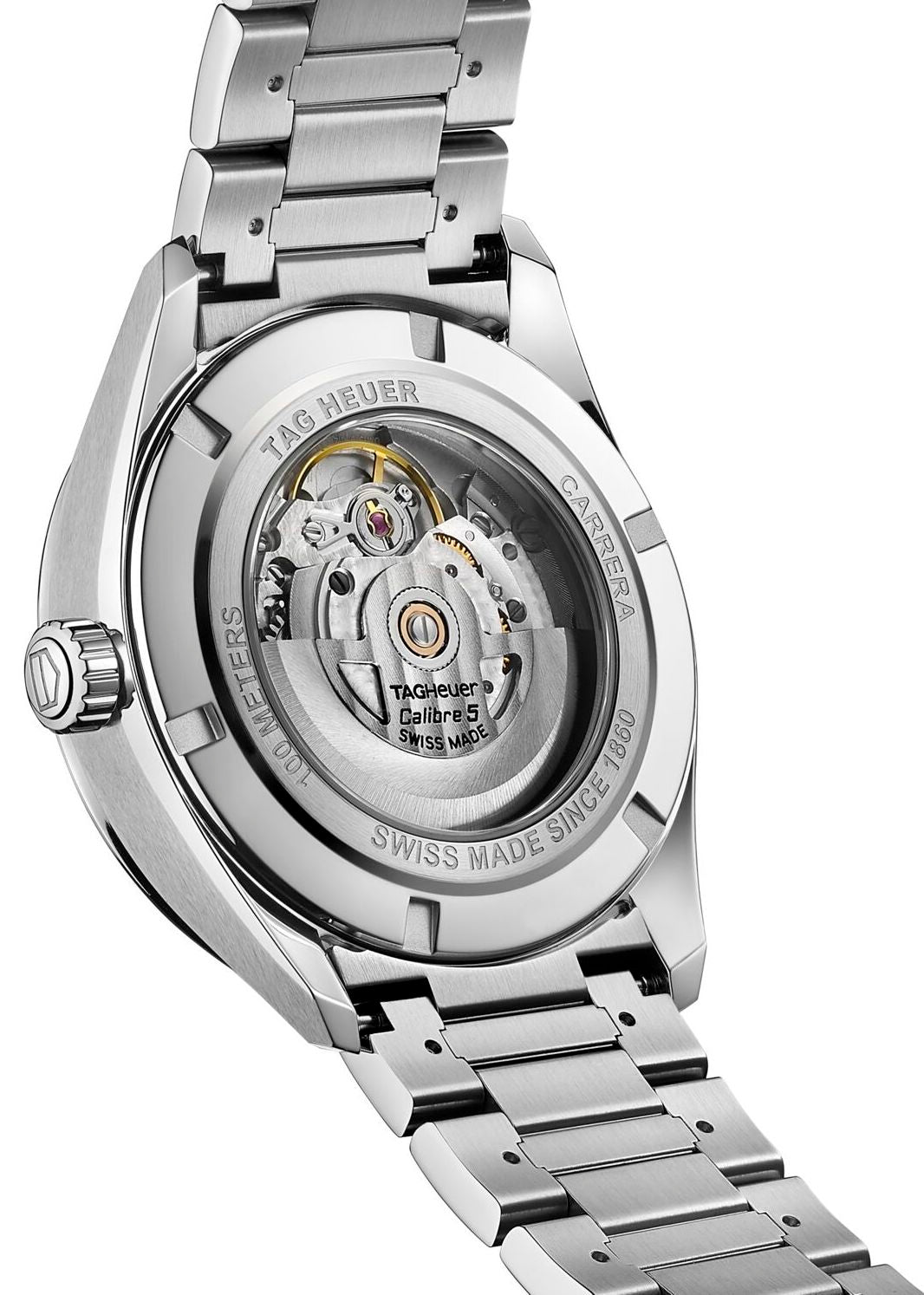 Tag Heuer Watch Carrera Calibre 5 Automatic Mens Wbn2012 Ba0640