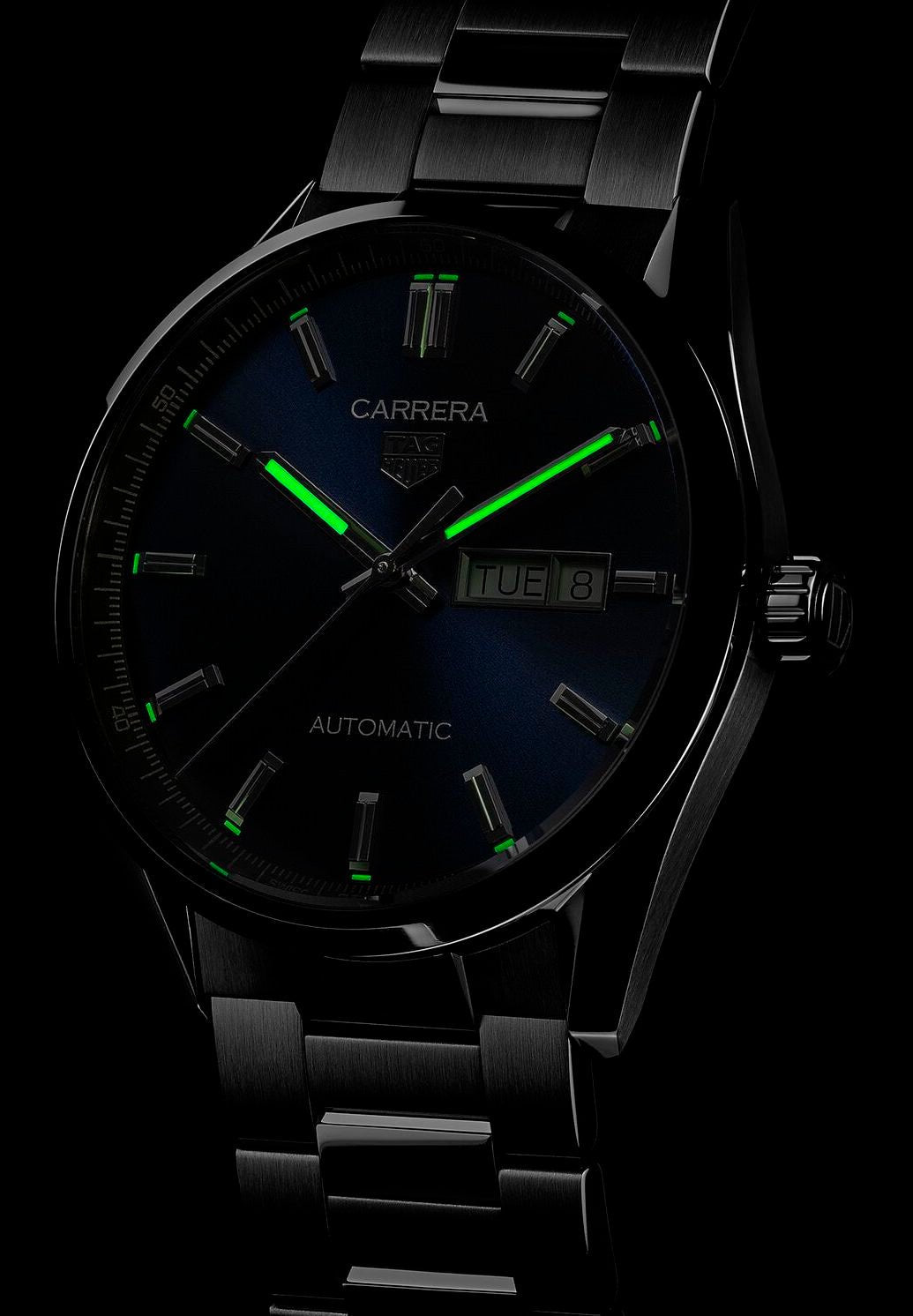 Tag Heuer Watch Carrera Calibre 5 Automatic Mens Wbn2012 Ba0640