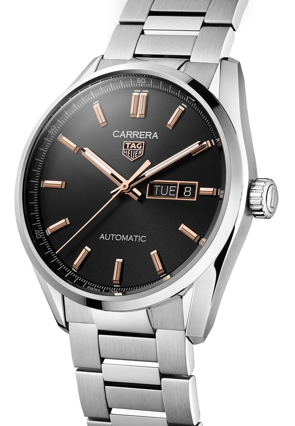 Tag Heuer Watch Carrera Calibre 5 Automatic Mens Wbn2013 Ba0640