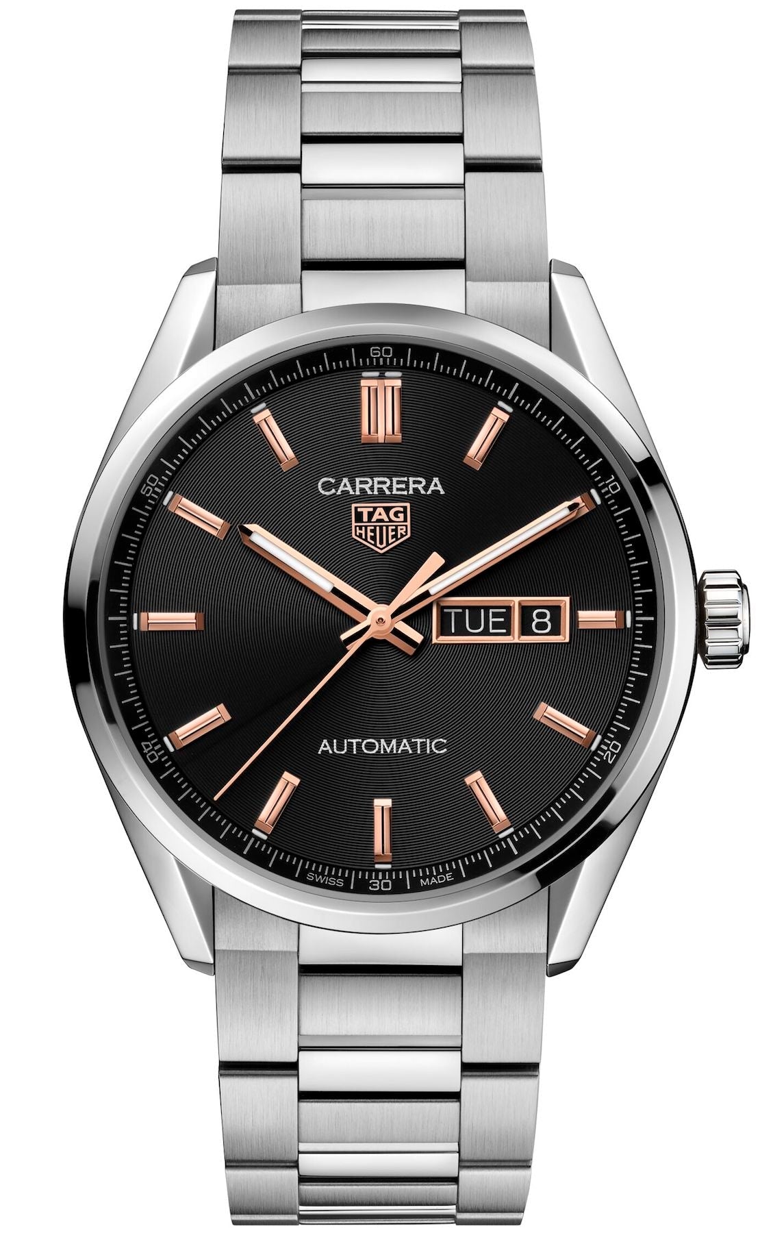 Tag Heuer Watch Carrera Calibre 5 Automatic Mens Wbn2013 Ba0640