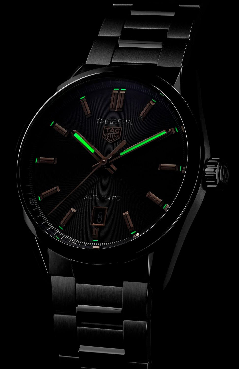 Tag Heuer Watch Carrera Calibre 5 Automatic Mens Wbn2113 Ba0639
