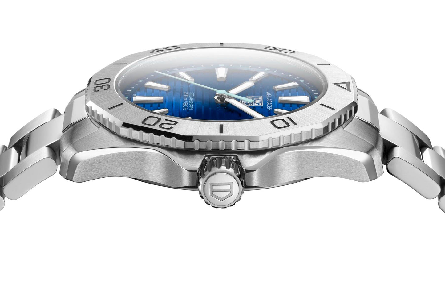 Tag Heuer Watch Aquaracer Professional 200 Solargraph Blue Wbp1113 Ba0000