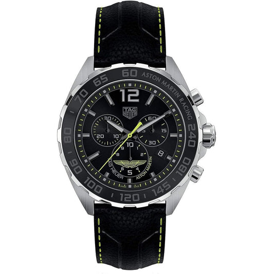Tag Heuer Formula 1 Aston Martin Red Bull Racing Special Edition Quartz Chronograph 43mm Mens Watch Stainless Steel Case With Blue Textile Strap Blue Dial