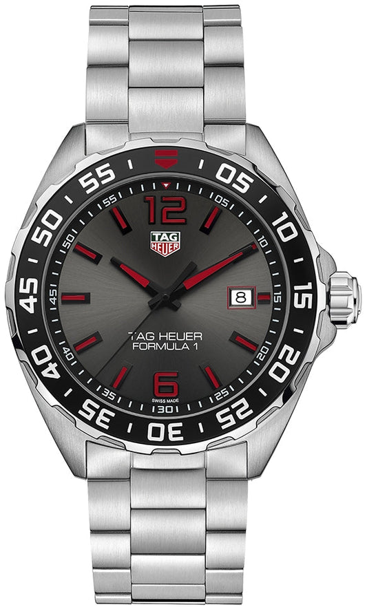 Tag Heuer Formula 1 Quartz 43mm Watch For Men Waz1018 Ba0842