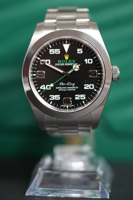 Rolex Air-King 40MM Black Dial Oyster Bracelet (116900)