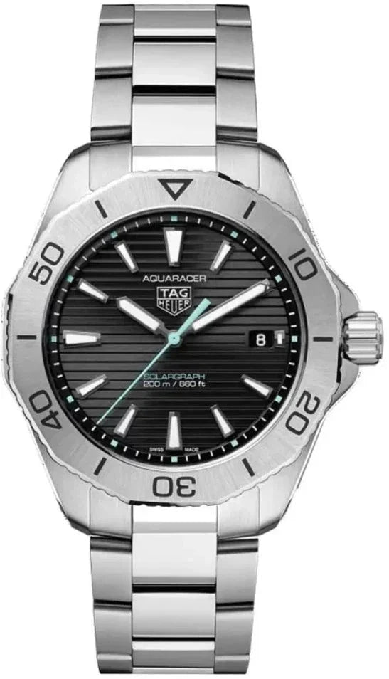 Tag Heuer Watch Aquaracer Professional 200 Solargraph 40mm Wbp1114 Ba0000