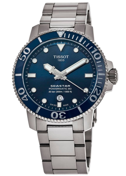 Tissot Seastar 1000 Powermatic 80 Blue Dial T120.407.11.041.03