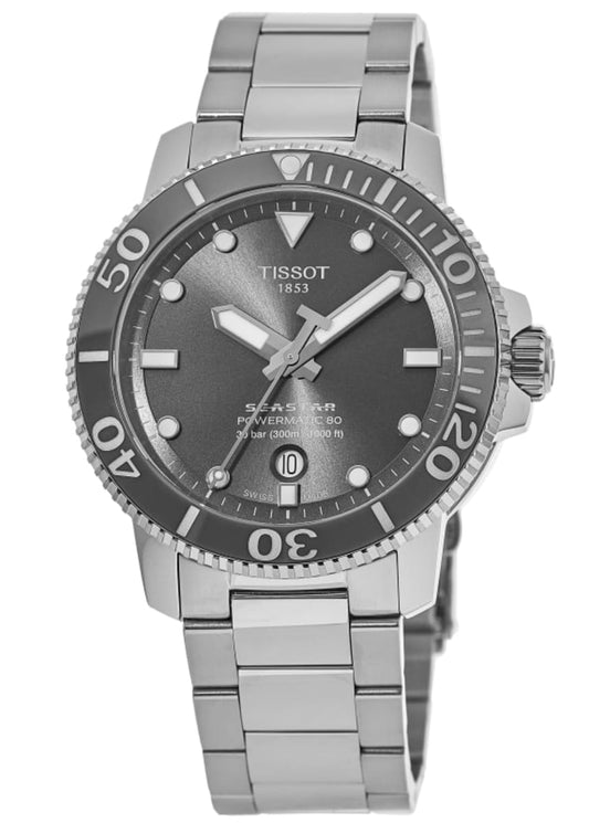 Tissot Seastar 1000 Powermatic 80 Grey Dial T120.407.11.081.01